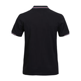 New Design Black Polo T shirts For Men With Short Sleeved