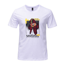 Cartoon Pattern Mens Trendy T Shirts Jersey Package Size 40 X 30 X 0.4 Cm