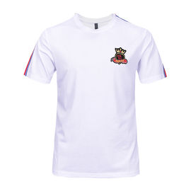 100% Cotton Fashionable Mens T Shirts Comfortable With Custom Logo Printed