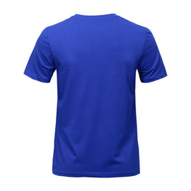 Slim Fit Summer Mens Casual T Shirts Comfortable Polyester / Cotton Material