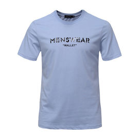 Summer Outdoor Mens Casual T Shirts , Mens Sports T Shirts 100% Cotton