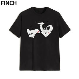 Fashionable Mens T Shirts / Short Sleeve Casual Sports T Shirts Round Neck
