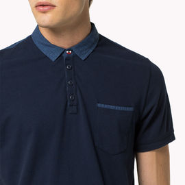 High End Blank High Collar Polo Shirt For Men Soft Feel Fashion Summer