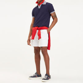 100% Cotton Golf T Shirt Polo Style Short Sleeve Slim Fit Custom Logo