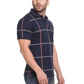 Comfortable Short Sleeve Polo Shirts For Men 100% Cotton Material