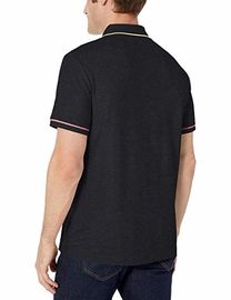 Custom Logo Printed Mens Polo Style Shirts 100 Cotton Short Sleeve OEM