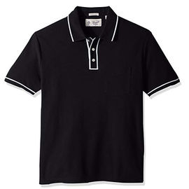 Custom Logo Printed Mens Polo Style Shirts 100 Cotton Short Sleeve OEM