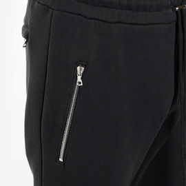 Customizable Clothing Mens Skinny Trousers 100% Cotton Black Pants for Men