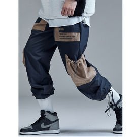 Spring Autumn Breathable Mens Cargo Sweatpants With Pockets Customs Logo