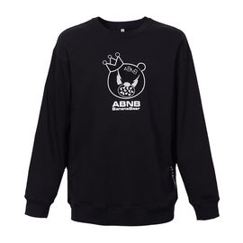Premium high end OEM ODM soft sweatshirt custom logo line,wholesale custom men sweatshirt embroidery