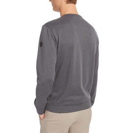 High End Mens Hoodies And Sweatshirts Grey Color Regular Sleeve With Private Logo