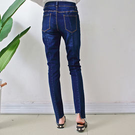 Super skinny fit Unique bottom women denim jeans