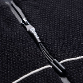 High Quality Black Knit Sweater Custom Men Clothing Knit Winter Man Zipper Sweater