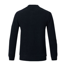 China Supplier Winter Clothing Zip Up Sweater Manufacture 2019 Fall Winter Black Sweater for Men