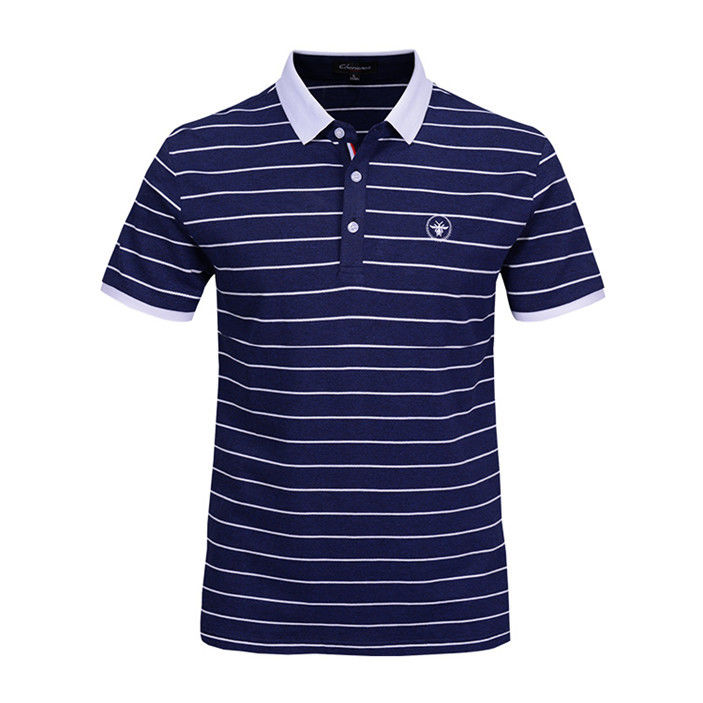 Customized polo collar neck designs tshirt cotton men collar t-shirt